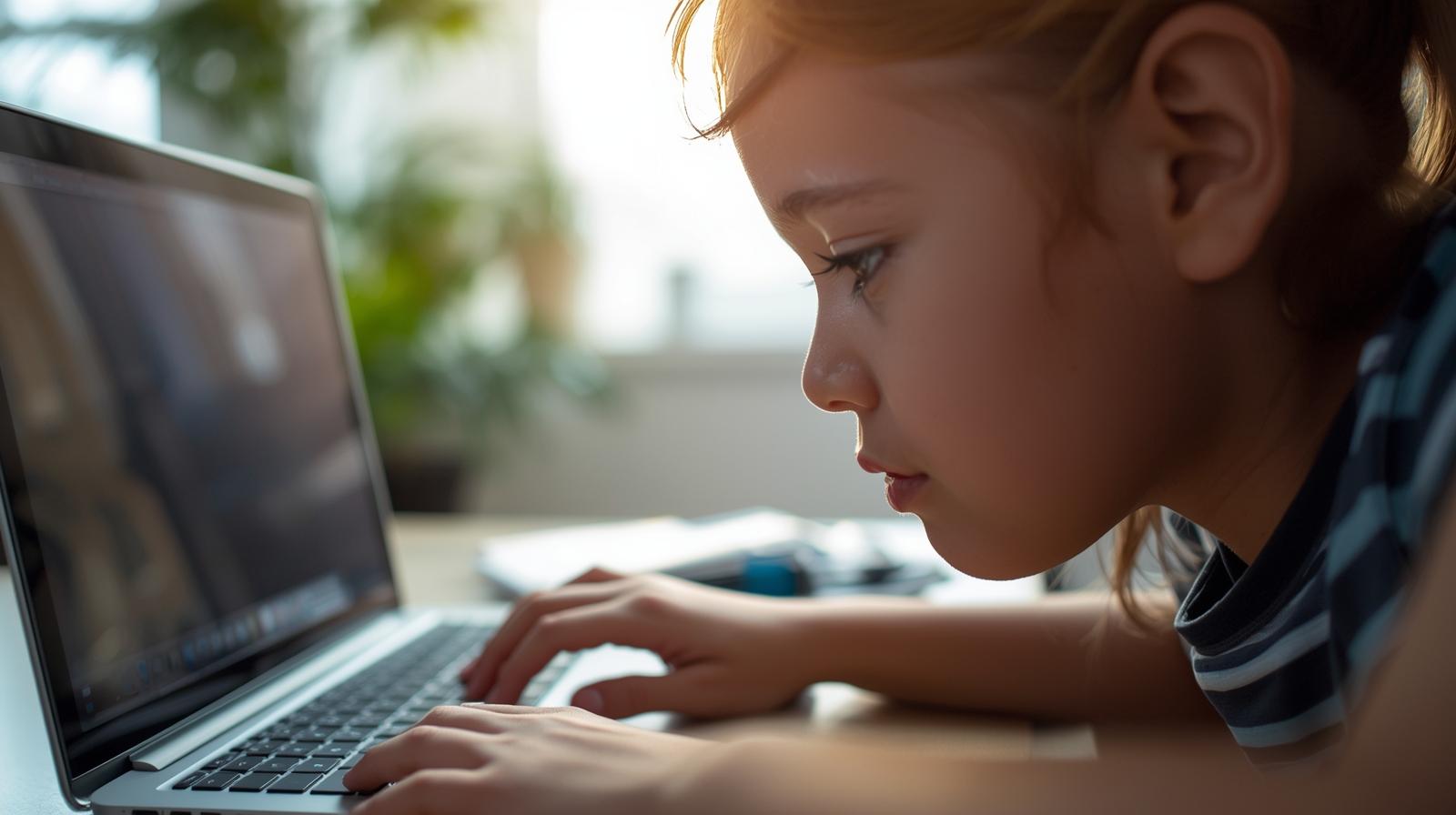 Students engaged in online learning with Flexiblewinners